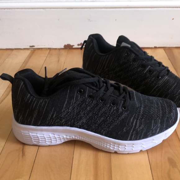 NEW Black Gym Sneakers - Picture 2 of 5